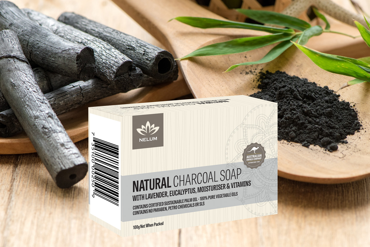 Natural Charcoal Soap