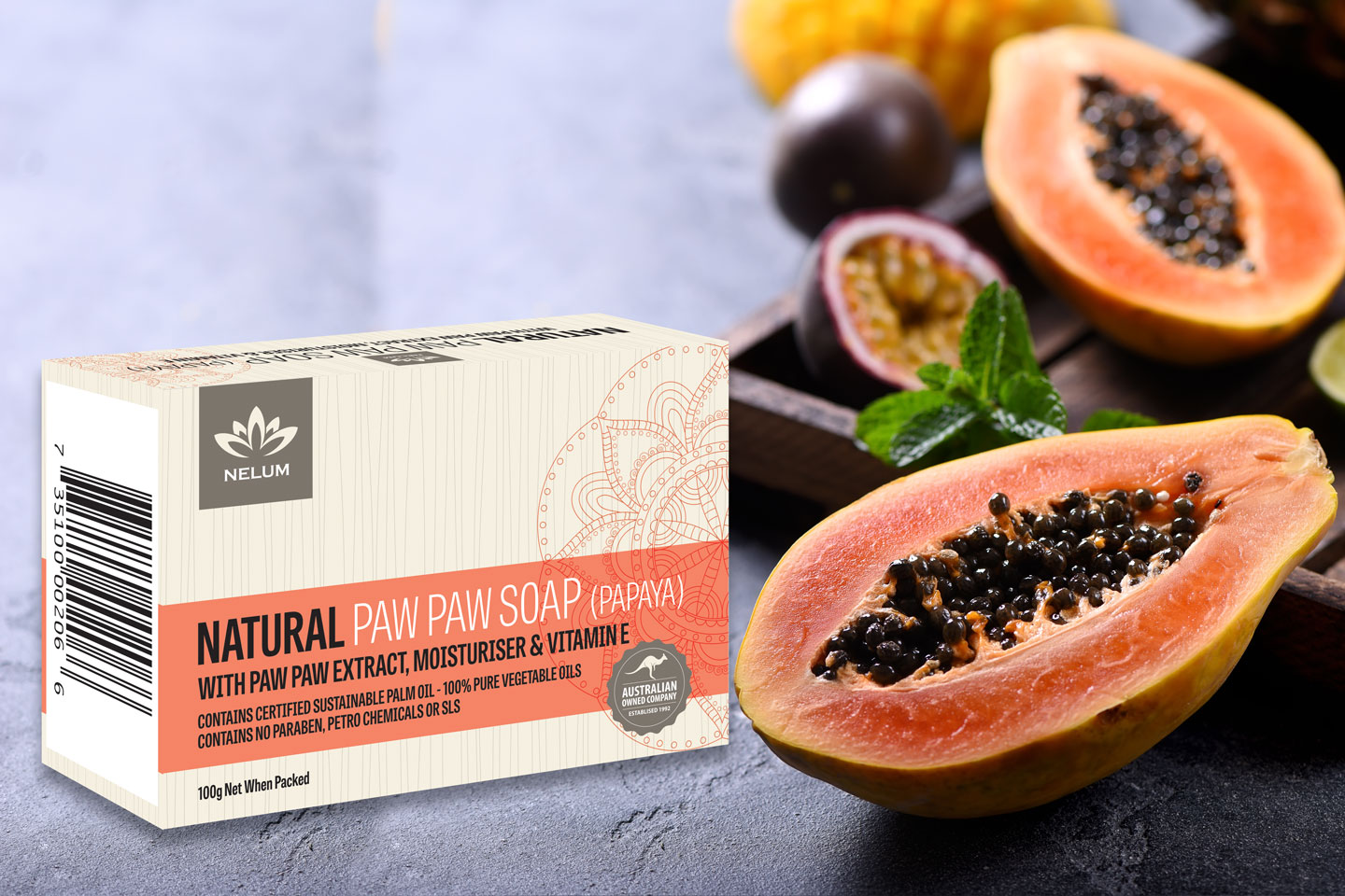 Paw Paw Natural Soap